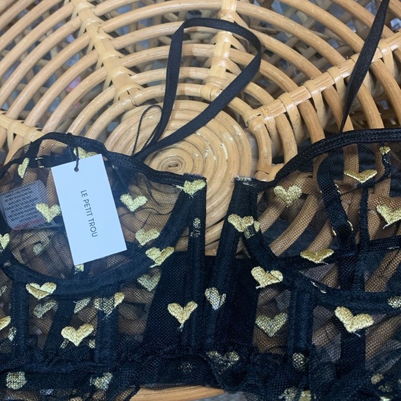 LE PETIT TROU CORSET BRA SIZE SMALL NEW WITH TAGS - Picture 6 of 7